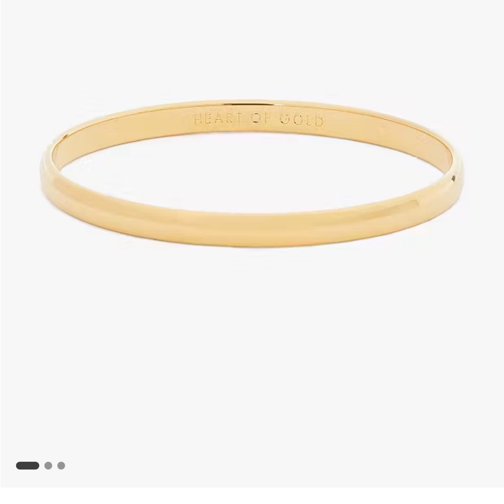 Kate Spade Heart of Gold Idiom Bangle